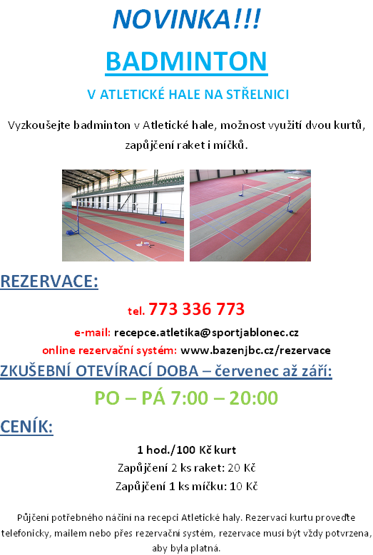 Atletická hala Střelnice